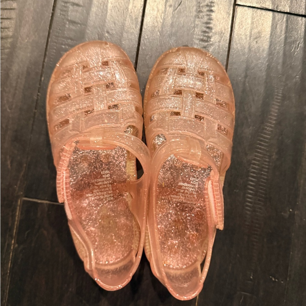 GAP Kids Glitter Jelly Sandals in Pink